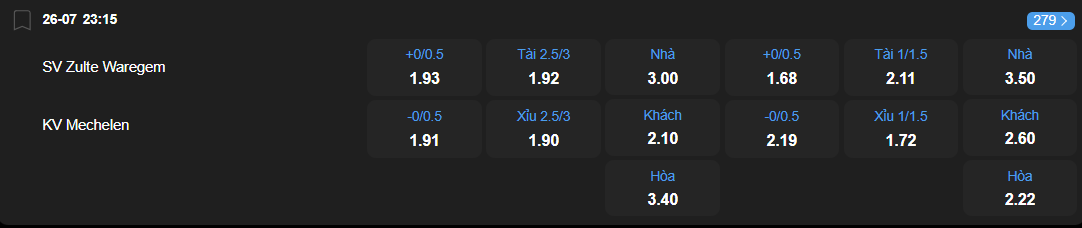 Tỷ lệ kèo SV Zulte Waregem vs KV Mechelen nhan-dinh-soi-keo-sv-zulte-waregem-vs-kv-mechelen-luc-23h15-ngay-26-7-2025-2